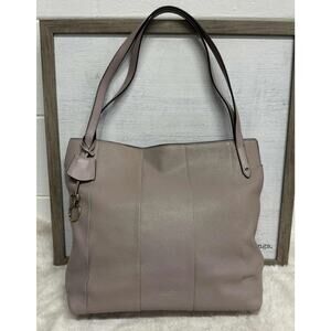 RADLEY London Eaton Mews Large Zip Top Tote Purse Beige Overflow